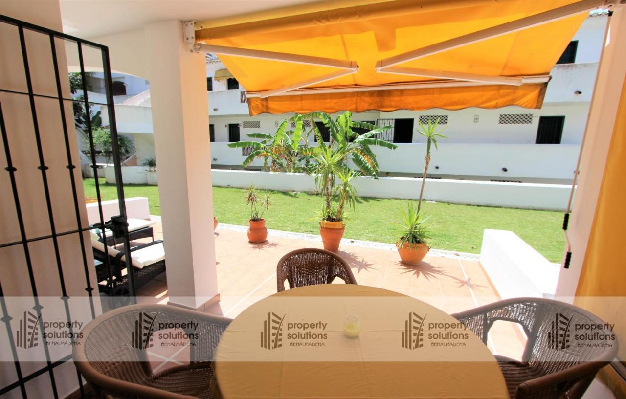 贝纳尔马德纳Pueblo Del Parque 3 - Terraza Soleada Con Jardin - Piscina Y Playa - Urbanizacion Tranquila公寓 外观 照片